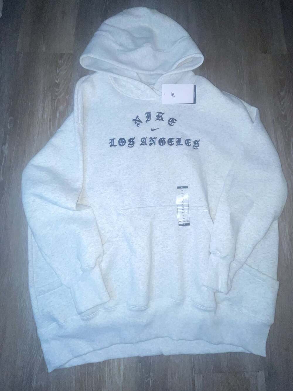 Nike Los Angeles Phoenix Fleece Oversized Pullover Hoodie XL White